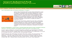 Desktop Screenshot of airportindustrialpark.org